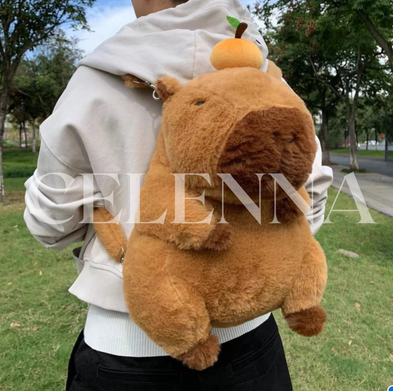 Capybara Backpack – The Charm of Nature in Your Look!sack Bags Gifts For Girlfriend