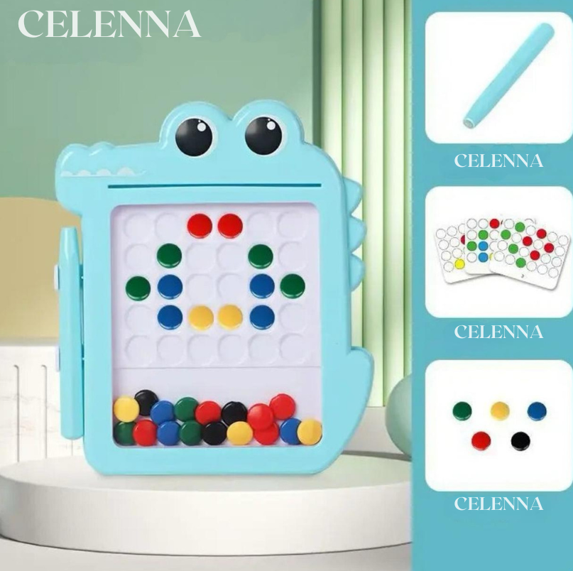 Magnetic Toy with Colorful Balls – Creativity and Fun Without Limits!