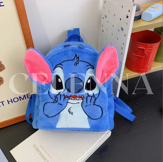 Stitch Plush Backpack – The Adventure Begins with Stitch's Cuteness!