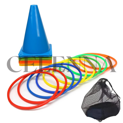 Cones and Hoops – A Fun Challenge for the Whole Family!