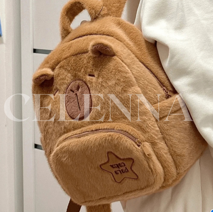 Capybara Backpack – The Charm of Nature in Your Look!sack Bags Gifts For Girlfriend