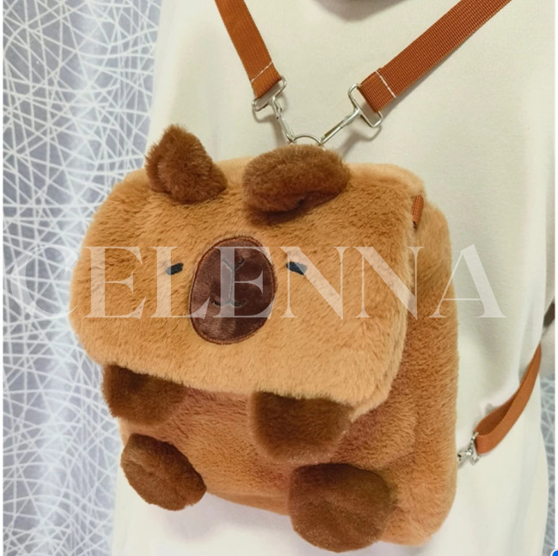 Capybara Backpack – The Charm of Nature in Your Look!sack Bags Gifts For Girlfriend