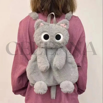 3D Cat Backpack – Cuteness and Personality in Your Look!