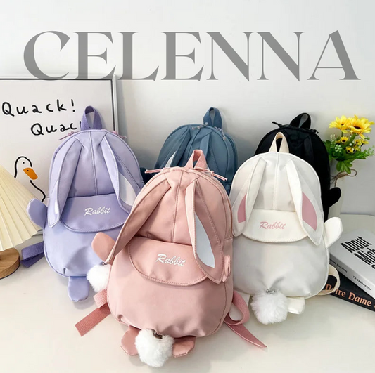 Charming Ears Backpack – Style for Every Moment!