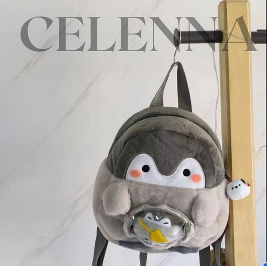 Penguin Plush Backpack – Cuteness and Fun for Every Adventure!